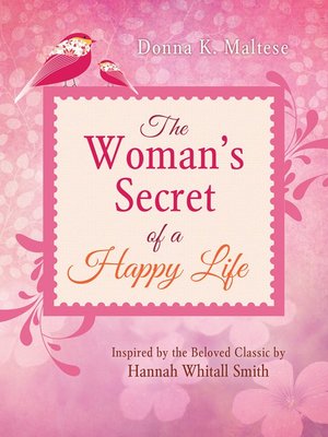 cover image of The Woman's Secret of a Happy Life